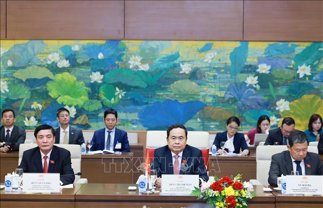 Chủ tịch Quốc hội Trần Thanh Mẫn hội kiến Tổng thống Cộng hòa Guinea-Bissau