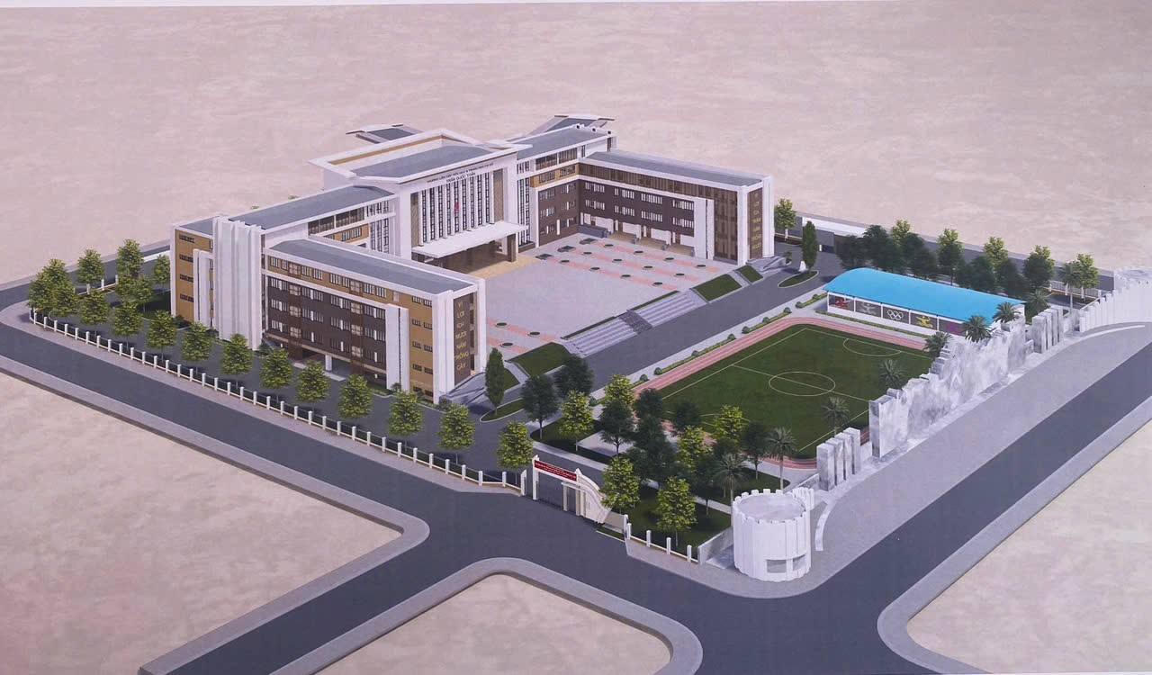 Bắc Ninh khởi công dự án Trường Liên cấp Trần Quốc Toản nhân dịp kỷ niệm 50 năm Ngày Giải phóng miền Nam, thống nhất đất nước