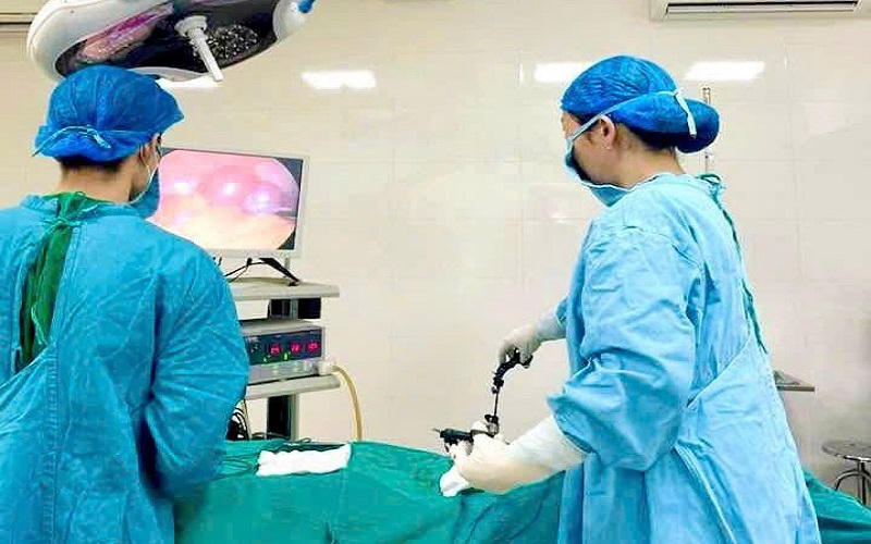 Phú Thọ: Trung tâm Y tế huyện Phù Ninh phẫu thuật thành công 2 ca bệnh u bì, áp xe buồng trứng