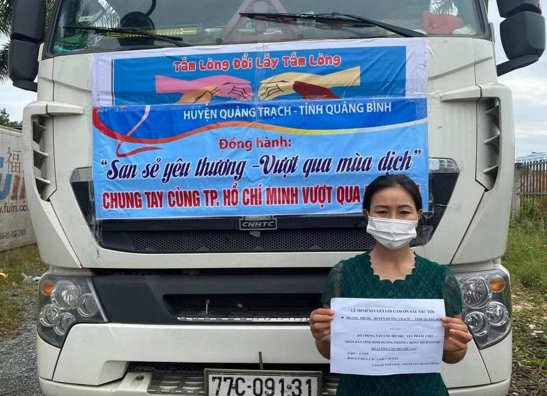 Quảng Bình gửi “ân tình” mong bà con miền Nam vượt qua đại dịch