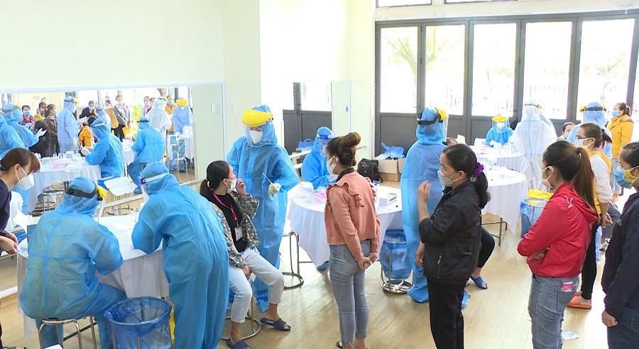 Khẩn trương truy vết tại nhà máy dệt có hơn 2.000 công nhân sau ca tiếp xúc F0