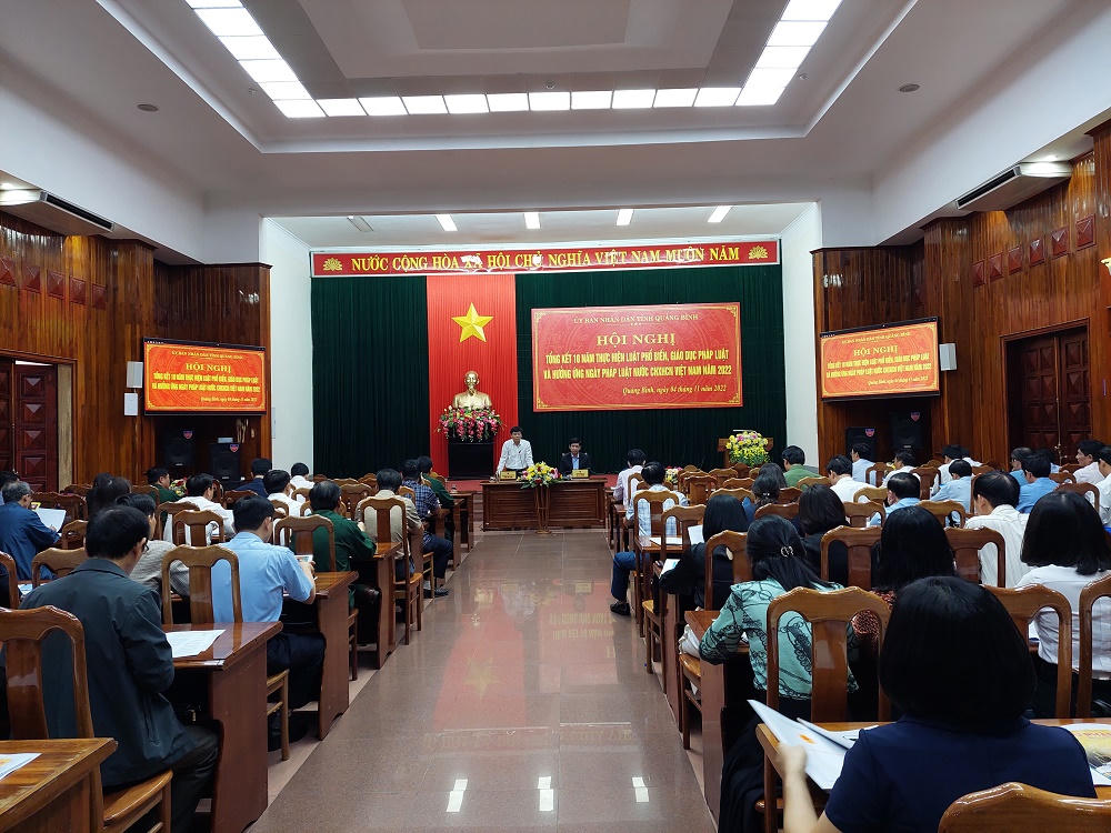 Quảng Bình: Triển khai công tác phổ biến giáo dục pháp luật có trọng tâm, trọng điểm