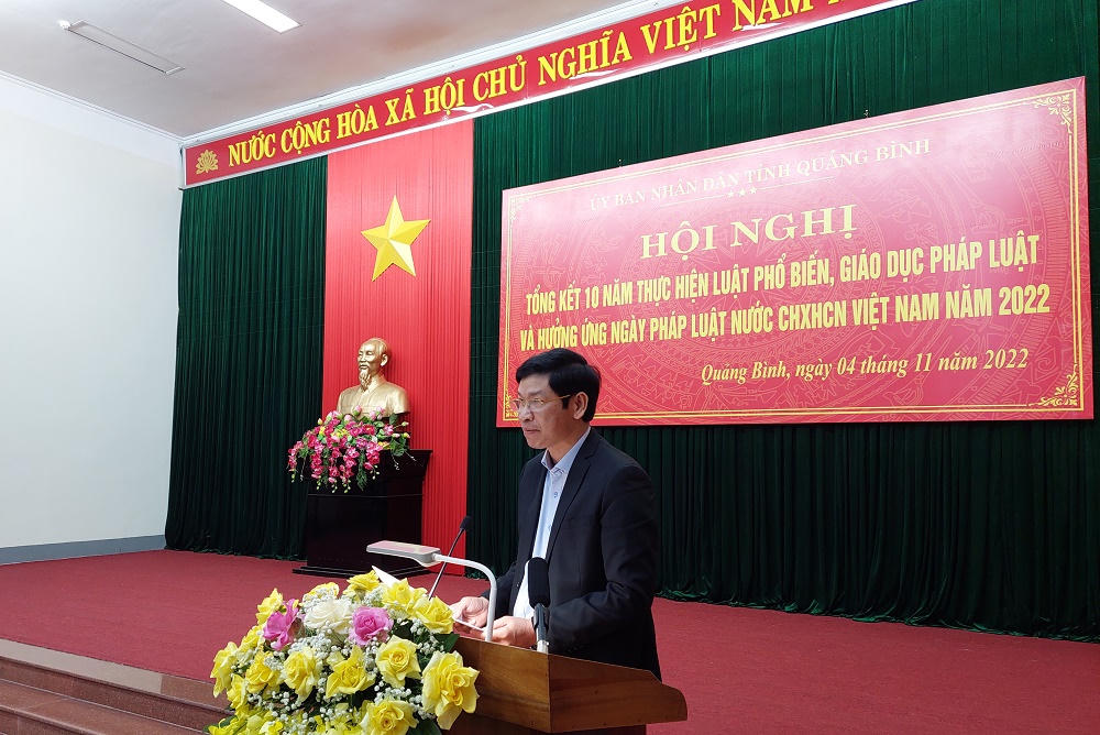 Quảng Bình: Triển khai công tác phổ biến giáo dục pháp luật có trọng tâm, trọng điểm