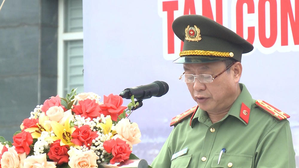 Công an Quảng Bình ra quân trấn áp tội phạm bảo đảm an ninh trật tự Tết Nguyên Đán 2023