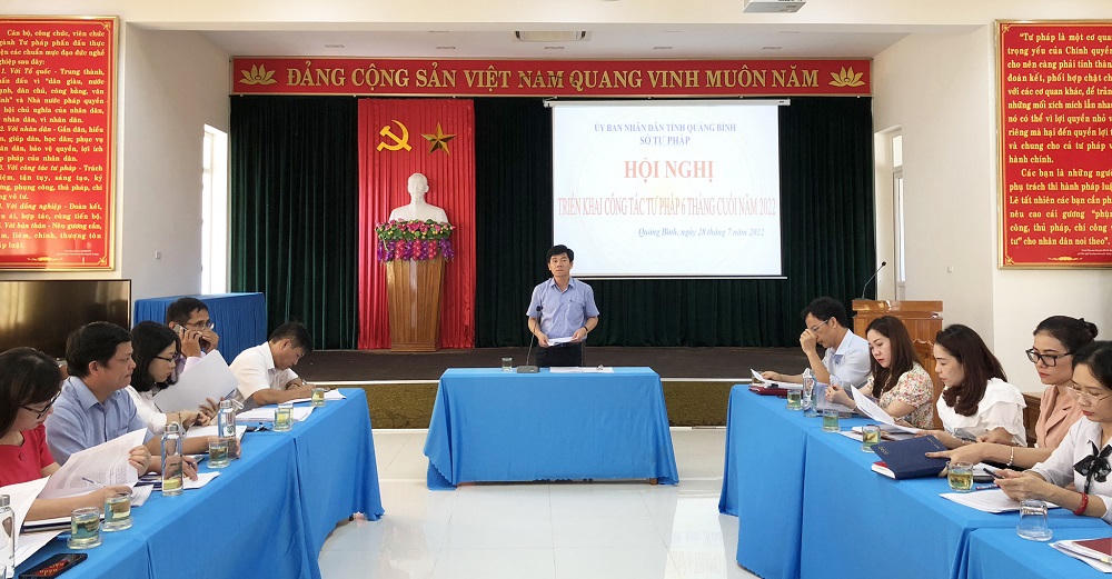 Nhiều kết quả nổi bật của ngành tư pháp Quảng Bình năm 2022