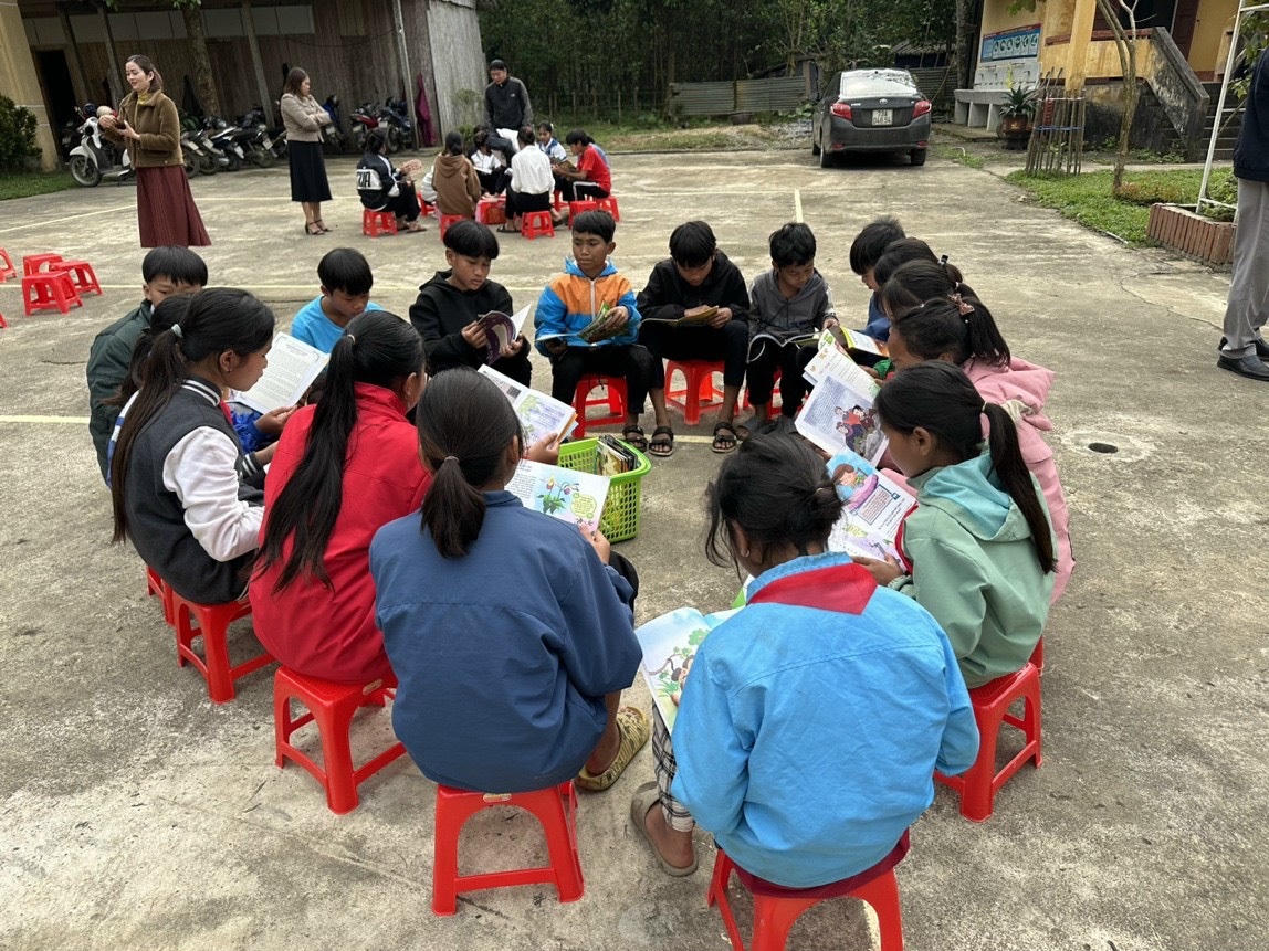 Mang văn hóa đọc đến vùng cao biên giới Quảng Bình