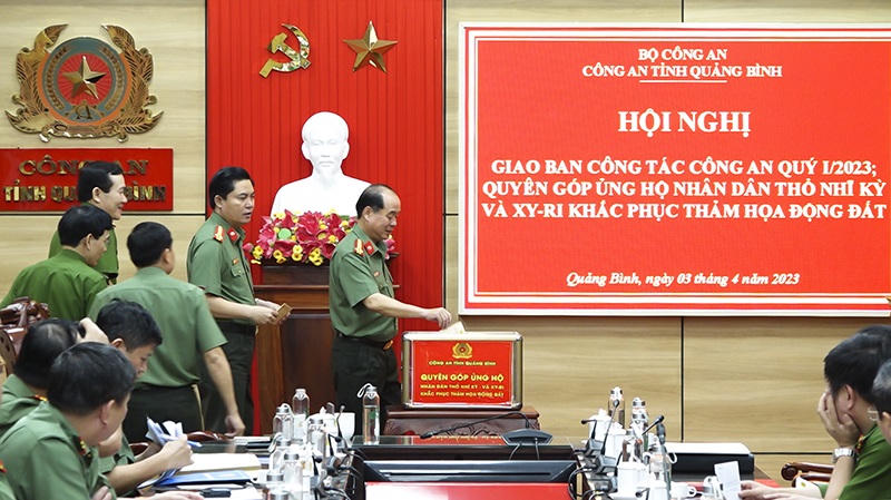 Công an tỉnh Quảng Bình đạt nhiều kết quả nổi bật trên các mặt công tác