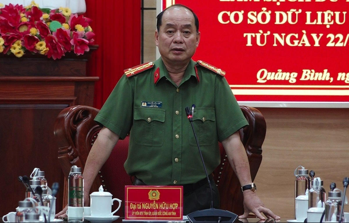 Quảng Bình phấn đấu hoàn thành cấp CCCD cho 100% công dân đủ điều kiện trước 30/6