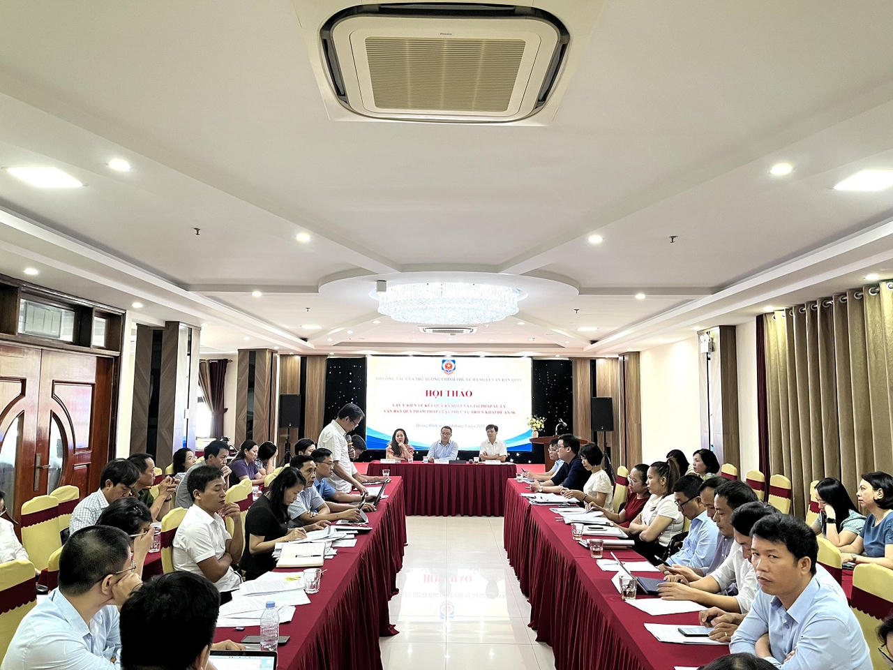 Bộ Tư pháp tổ chức hội thảo lấy ý kiến triển khai Đề án 06 tại Quảng Bình