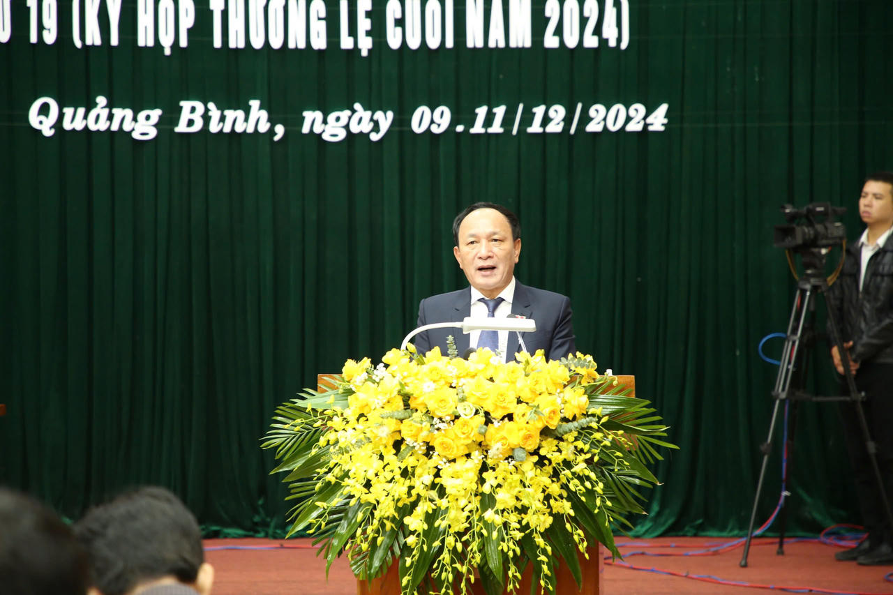 HĐND tỉnh Quảng Bình thông qua 31 nghị quyết quan trọng