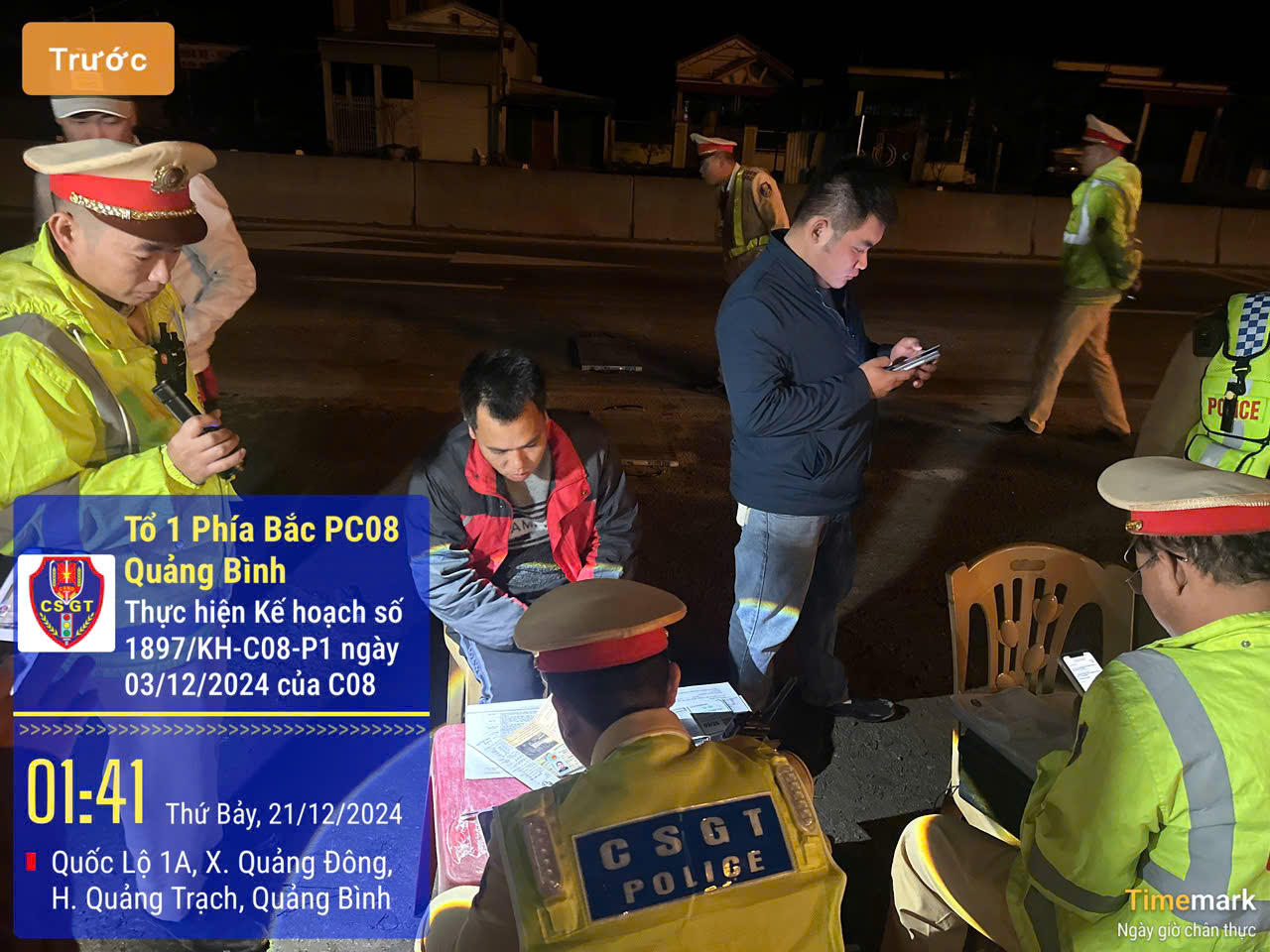 Quảng Bình mạnh tay xử lý tài xế vi phạm, trốn tránh lực lượng chức năng