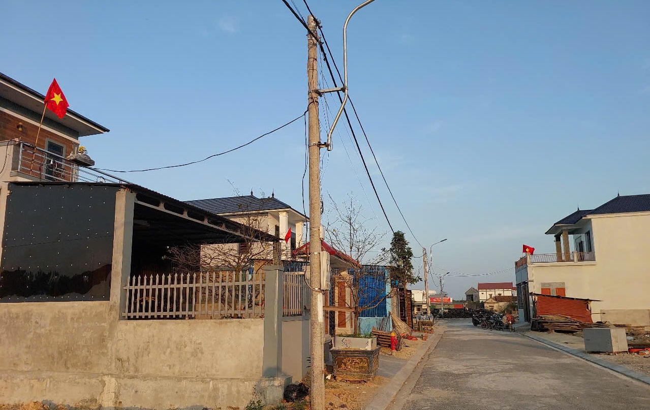 Những ngôi nhà mơ ước tại khu tái định cư cao tốc Bắc-Nam ở Quảng Bình