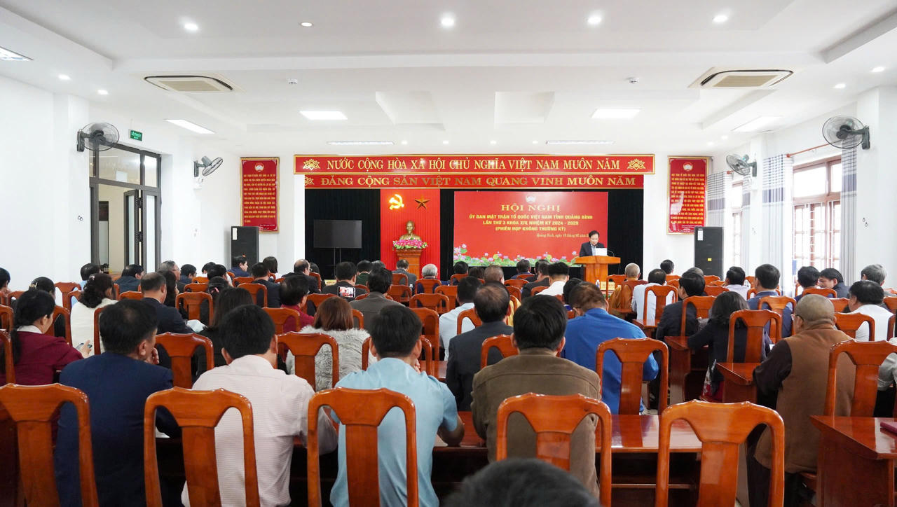 Ông Phạm Quang Long giữ chức Chủ tịch Ủy ban MTTQVN tỉnh Quảng Bình