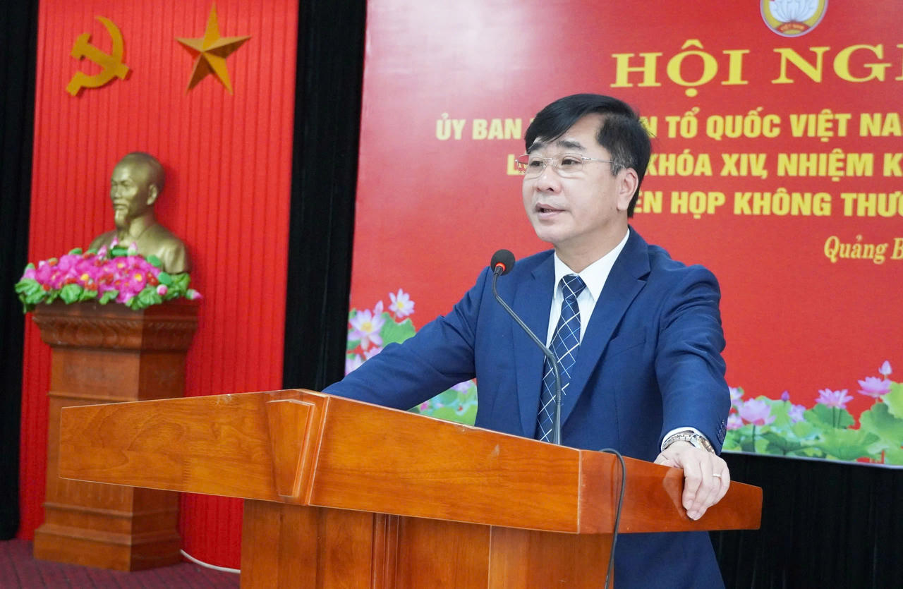 Ông Phạm Quang Long giữ chức Chủ tịch Ủy ban MTTQVN tỉnh Quảng Bình