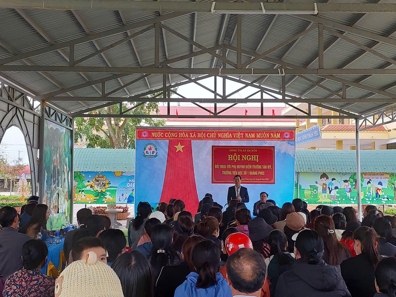 Sau phản ánh của Báo Pháp luật Việt Nam: Học sinh đã lên học ở điểm trường chính