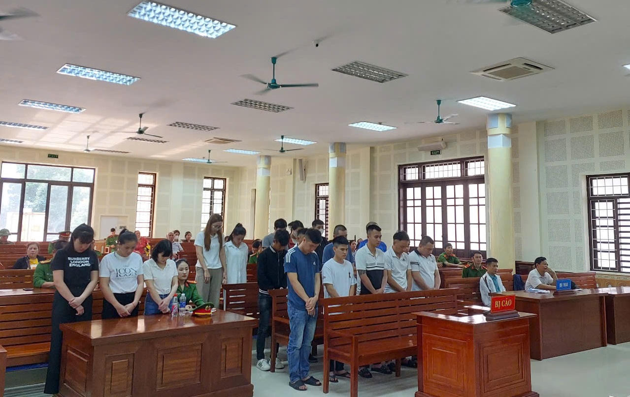 Tuyên án nhóm lừa đảo liên quan đến tổ chức tội phạm người nước ngoài