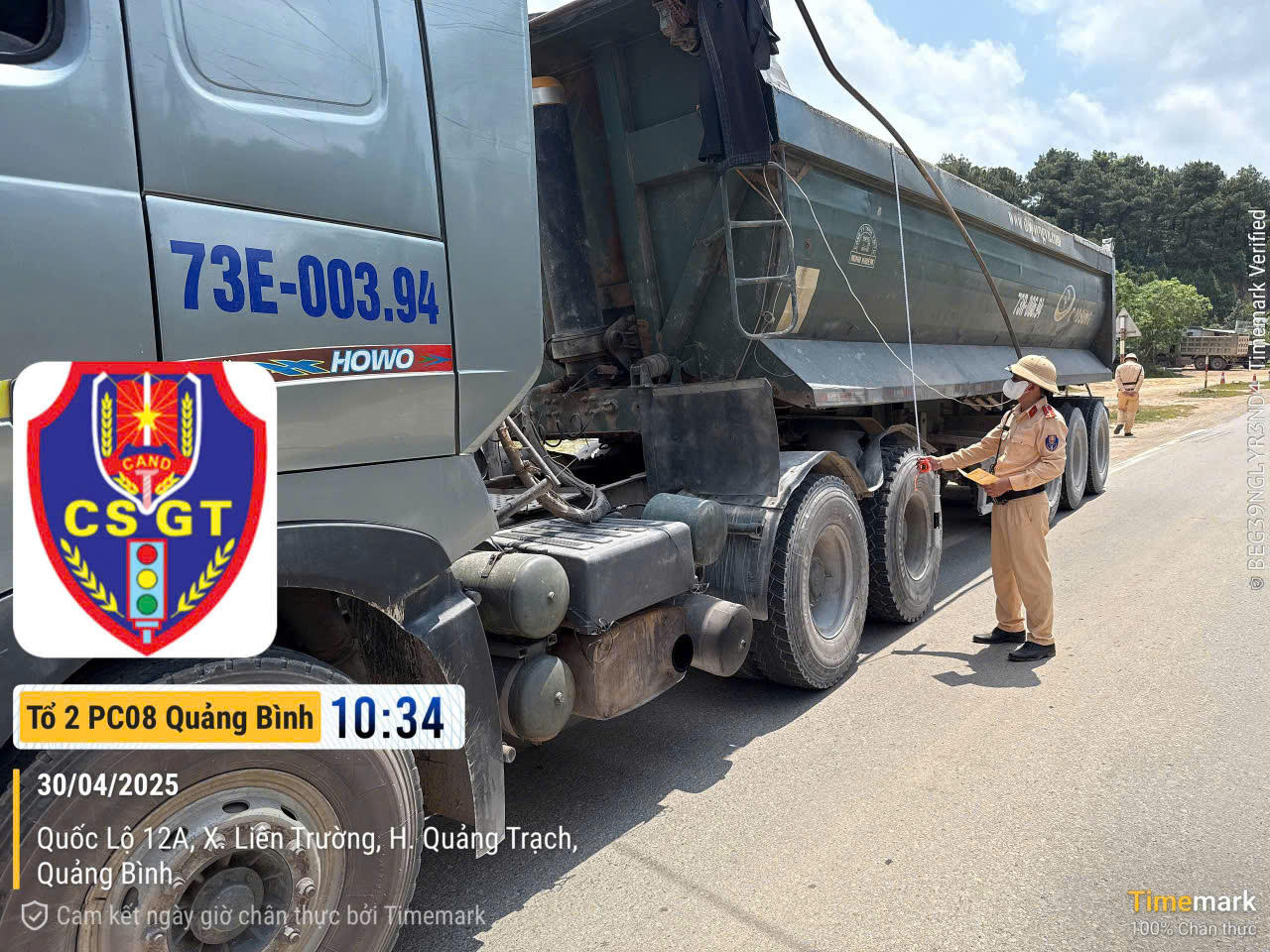 Xử lý tài xế ‘canh giờ’ trốn tránh lực lượng chức năng ở Quảng Bình