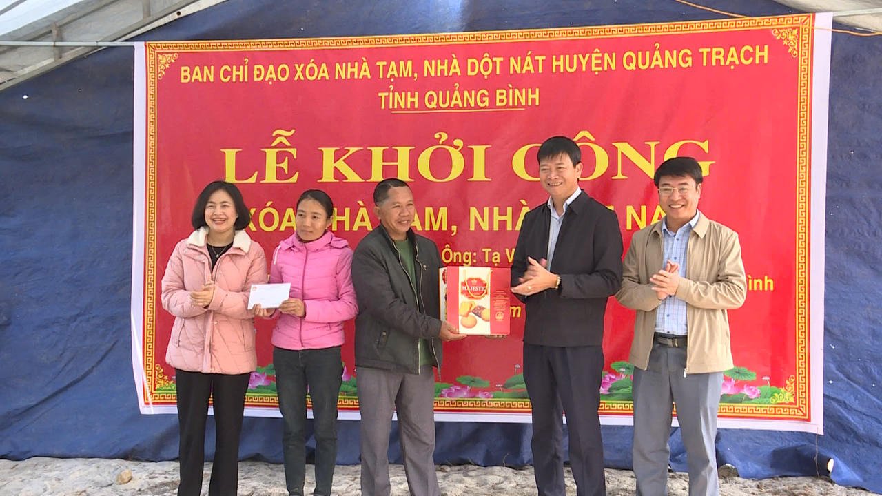 1.450 hộ nghèo, cận nghèo ở Quảng Bình có nhà mới trước 30/6