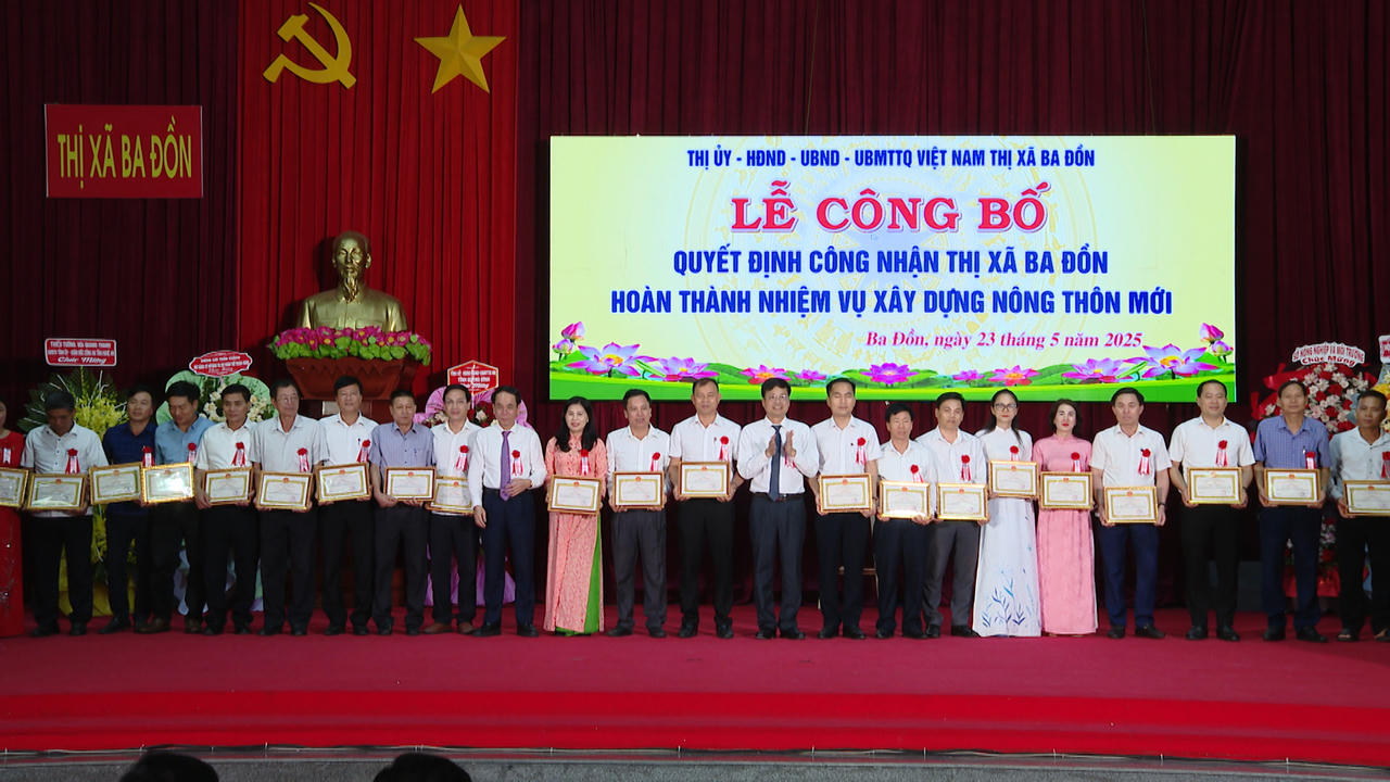 ‘Mốc son’ của thị xã Ba Đồn sau hơn 10 năm xây dựng Nông thôn mới