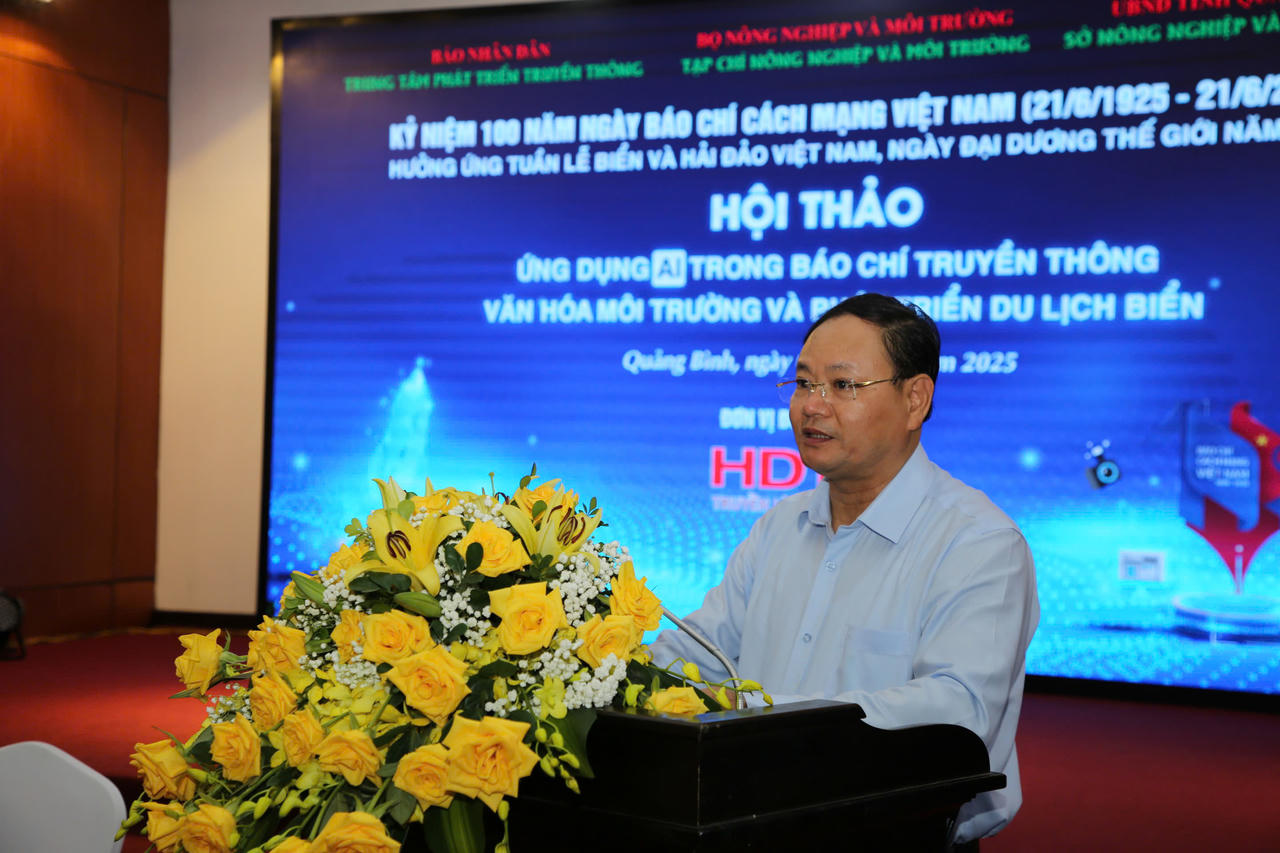 Bàn giải pháp 'ứng dụng AI trong báo chí truyền thông' để phát triển du lịch biển