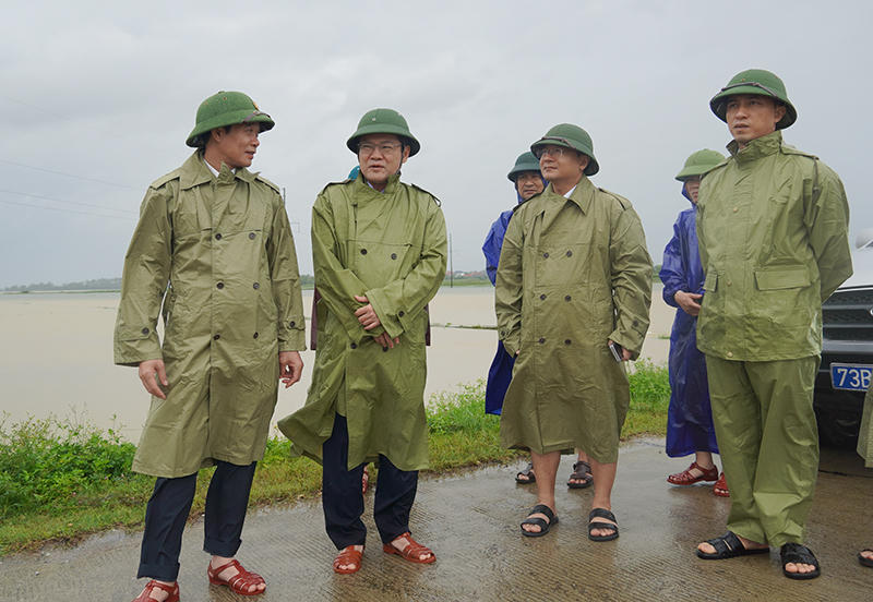 Mưa lũ bất thường gây thiệt hại nặng nề cho sản xuất nông nghiệp của tỉnh Quảng Bình