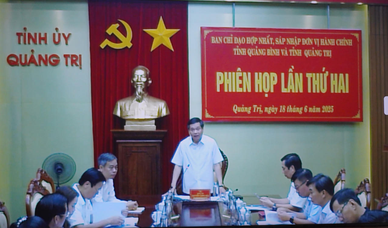 Quảng Trị thống nhất phương án sắp xếp cán bộ lãnh đạo cấp tỉnh sau hợp nhất