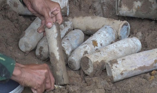 Phát hiện hầm đạn còn sót lại sau chiến tranh tại Quảng Trị