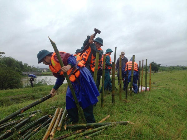 Diễn tập phòng, chống thiên tai ở Quảng Trị