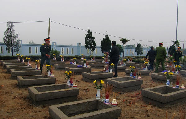 Quảng Trị truy điệu và an táng 40 hài cốt liệt sỹ 