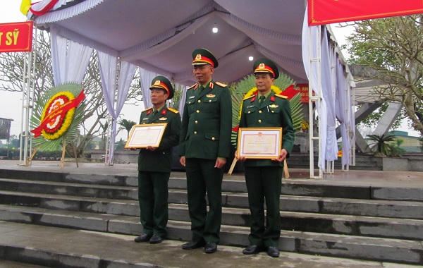 Quảng Trị truy điệu và an táng 40 hài cốt liệt sỹ 