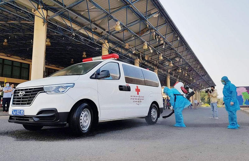 Quảng Trị: Diễn tập đối phó tình huống khách nhập cảnh nghi nhiễm nCoV