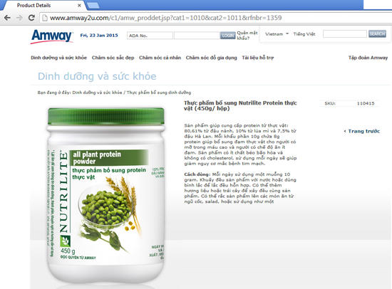 Amway Việt Nam “bổ sung” thiếu sót bằng cách.... thay đổi nội dung đăng ký?