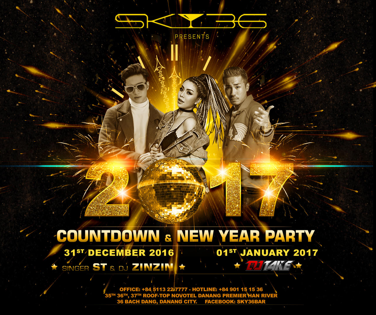 Đếm ngược đón năm mới tại bar cao nhất Việt Nam