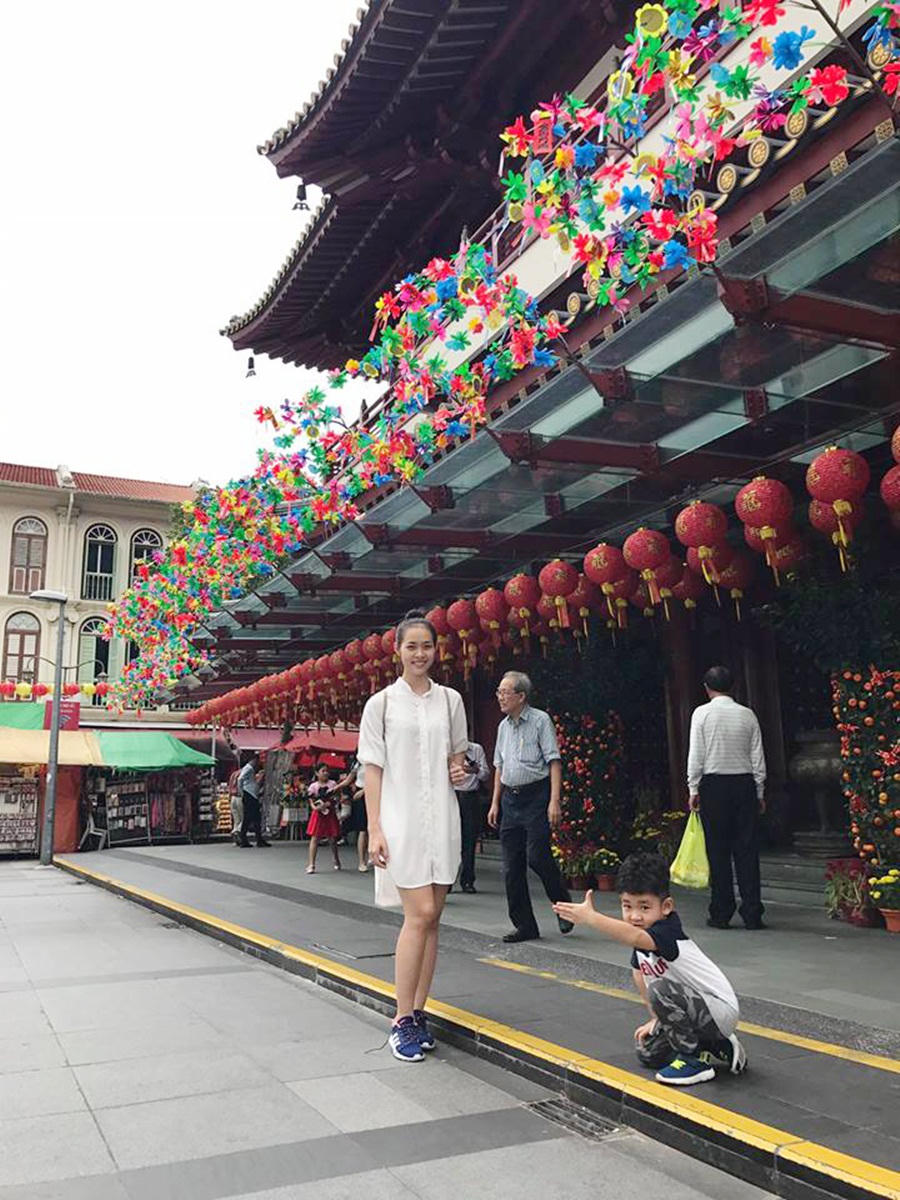 5 điều Diệp Bảo Ngọc dạy con khi đến Singapore