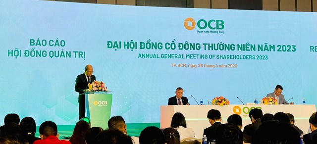 ĐHĐCĐ 2023 OCB: 80% khách hàng mới đến từ kênh số, kế hoạch tăng lãi trước thuế 2023 lên 6.000 tỷ đồng