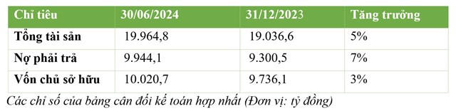 6 tháng đầu năm 2024, doanh thu thuần BCG Energy (BGE) tăng 22%, lợi nhuận tăng 33 lần