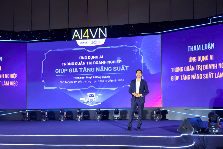 Ứng dụng AI trong quản trị doanh nghiệp giúp gia tăng năng suất