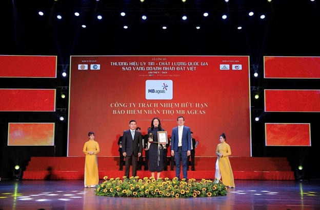 MB Ageas Life được vinh danh Top 10 Thương hiệu tiêu biểu - Chất lượng Quốc gia