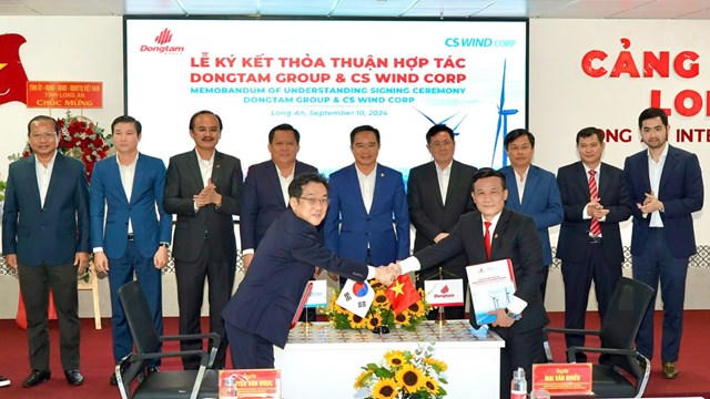 Đồng Tâm Group ký kết hợp tác với CS Wind Corp (Hàn Quốc)