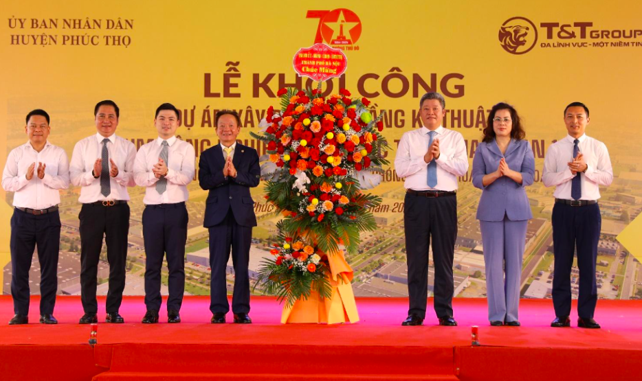 T&T Group khởi công Cụm công nghiệp lớn nhất Hà Nội