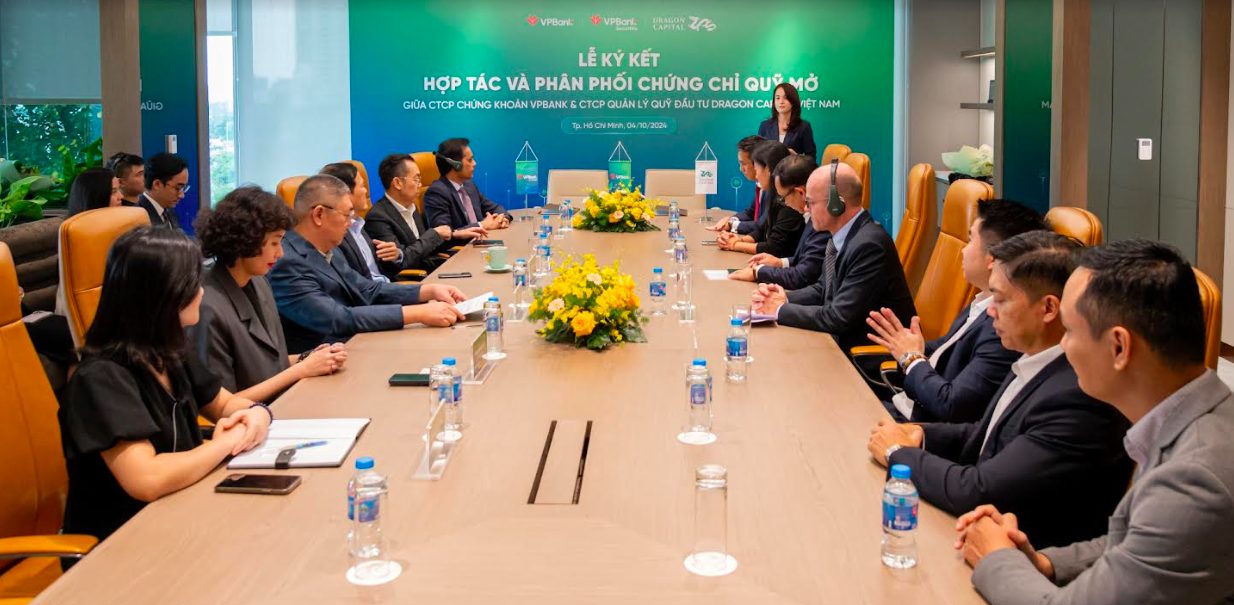 VPBankS phân phối chứng chỉ quỹ của Dragon Capital qua nền tảng NEO Invest