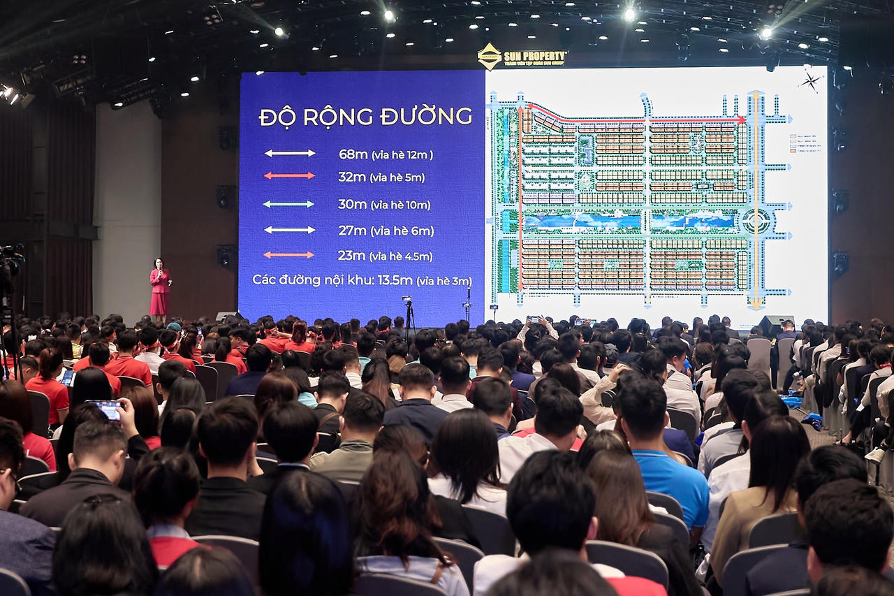 Lượng sales áp đảo xung kích trong lễ ra quân phân khu thấp tầng Đô thị nghỉ dưỡng của Sun Group tại Hà Nam