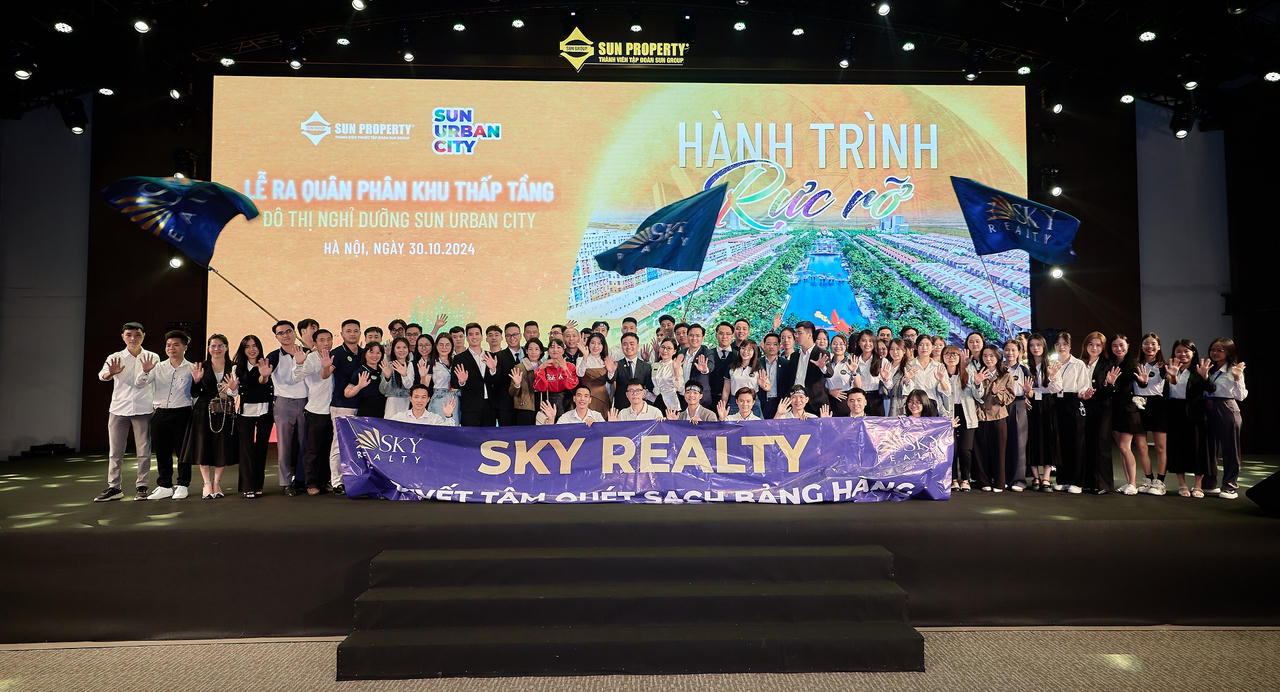 Lượng sales áp đảo xung kích trong lễ ra quân phân khu thấp tầng Đô thị nghỉ dưỡng của Sun Group tại Hà Nam