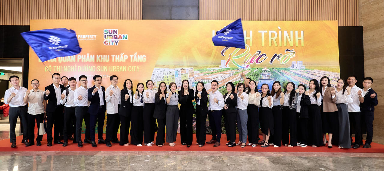 Lượng sales áp đảo xung kích trong lễ ra quân phân khu thấp tầng Đô thị nghỉ dưỡng của Sun Group tại Hà Nam