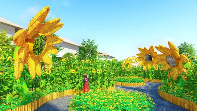 Lắng nghe thanh âm Tết Việt tại đường hoa Home Hanoi Xuan 2025