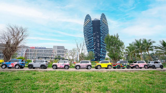 Hội chị em nô nức 'check in' cùng dàn VinFast VF 3, sẵn sàng tranh tài cuộc thi độc bản