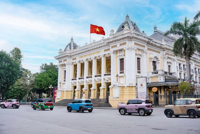 Hội chị em nô nức 'check in' cùng dàn VinFast VF 3, sẵn sàng tranh tài cuộc thi độc bản