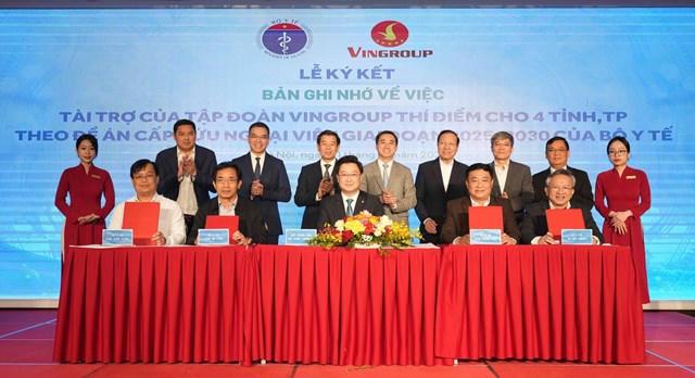 Vingroup tài trợ 1.000 tỷ đồng cho "Đề án cấp cứu ngoại viện cấp quốc gia'