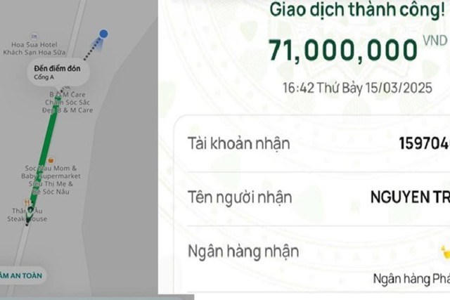 Vụ khách hàng chuyển nhầm 71 triệu đồng cho tài xế: Grab có trách nhiệm gì?