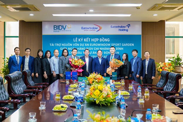 BIDV tài trợ vốn và bảo lãnh dự án Eurowindow Sport Garden